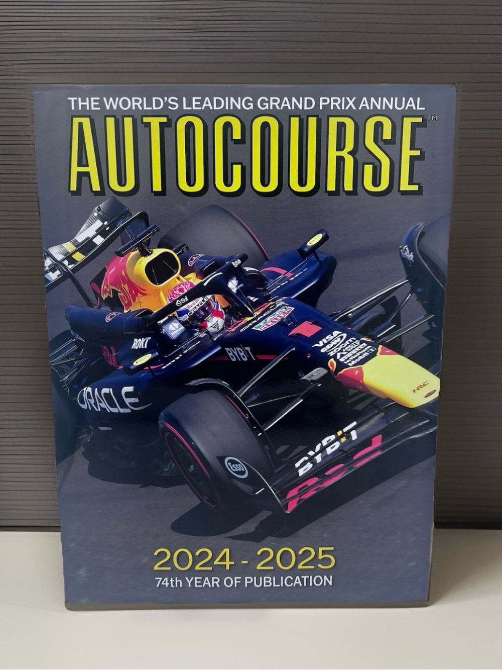 AUTOCOURSE 2024-2025 Formula 1 Grand Prix Annual F1 Yearbook New Hardcover Book
